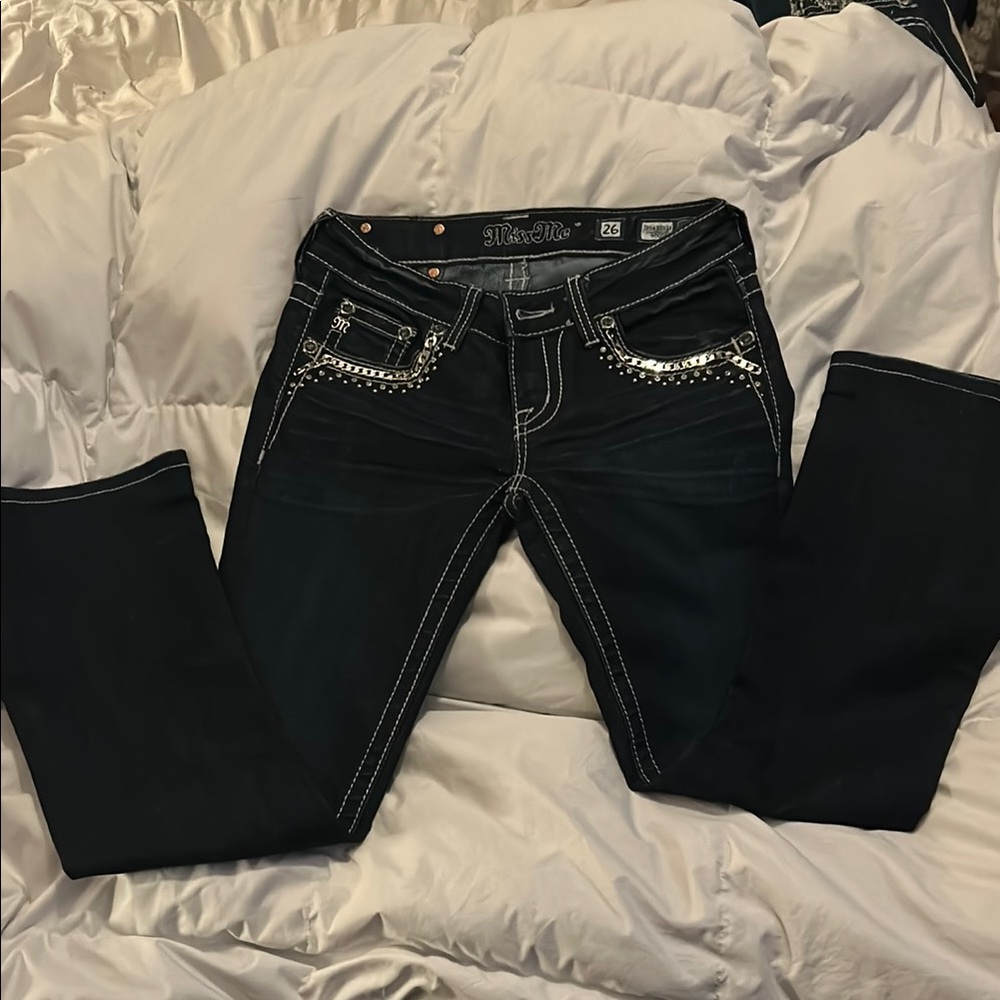 Miss Me Women's Dark Wash Bootcut Jeans